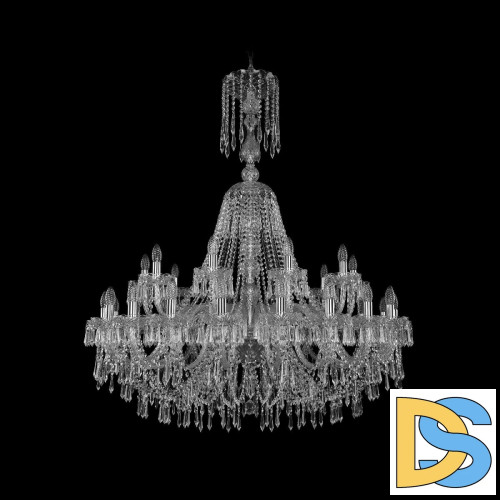 Подвесная люстра Bohemia Ivele Crystal 1403/20+10/400/XL-133 Ni