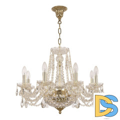 Подвесная люстра Bohemia Ivele Crystal 1451/8/160/250 G