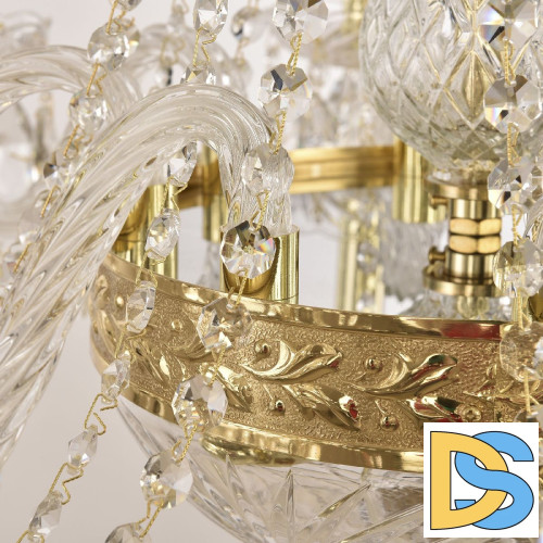 Подвесная люстра Bohemia Ivele Crystal 1451/8/160/250 G