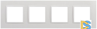 Рамка для розеток и выключателей на 4 поста Эра 14-5014-01 Б0060586