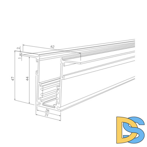Трековый светильник Elektrostandard Slim Magnetic 4690389178931