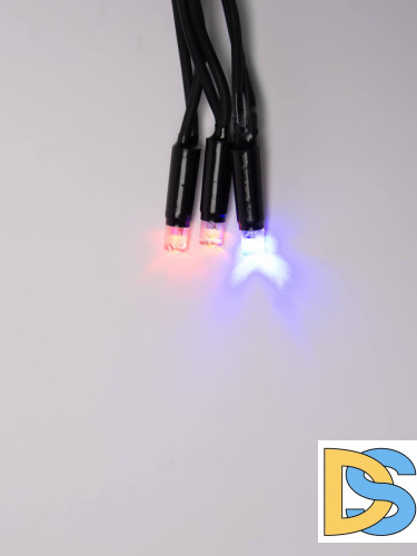 Уличная светодиодная гирлянда Uniel бахрома (UL-00003933) разноцветный ULD-B3010-200/TBK Multi IP67