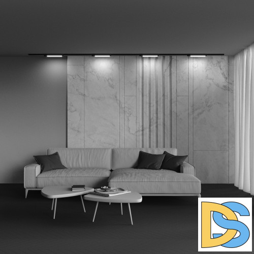 Трековый светильник Maytoni Basis TR000-1-12W3K-B