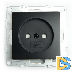 Розетка 1-местная б/з с защитной шторкой Stekker Эрна PST10-9109-03 49153