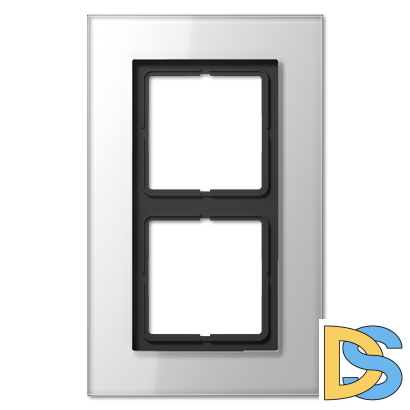 Рамка двухместная Jung LSP982GLWW