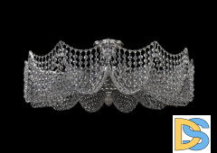 Люстра на штанге Bohemia Ivele Crystal 77181/67 Ni