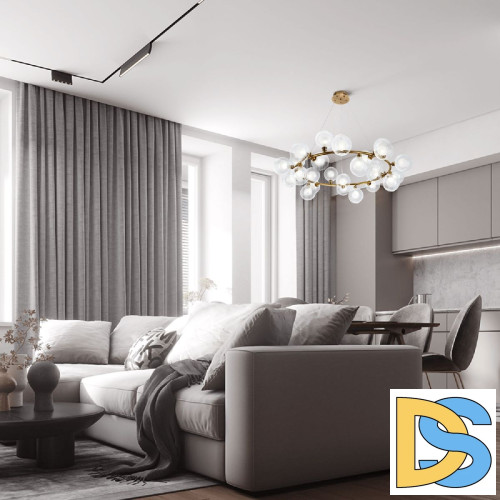 Подвесная люстра Modestyle MS.6030.25 BS