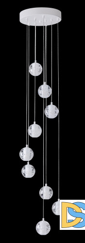 Подвесная люстра Crystal Lux Gaspar GASPAR SP9 D300 WHITE