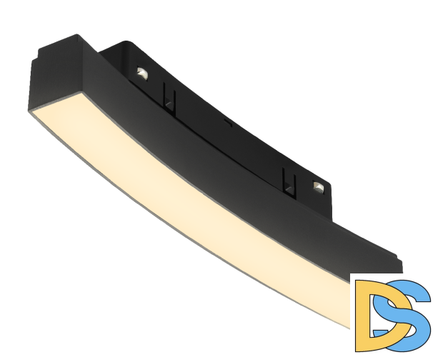 Трековый магнитный светильник iLedex Vision 4822-028-L188-D600-6W-110DG-3000K-BK