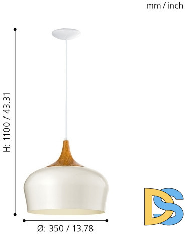 Подвесной светильник Eglo Obregon 95383