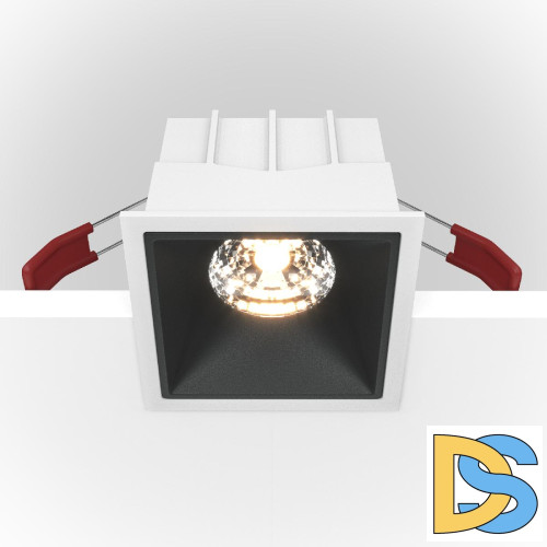 Встраиваемый светильник Maytoni Technical Alfa LED DL043-01-15W3K-D-SQ-WB