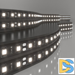 Светодиодная лента Elektrostandard 24V 14,4W 60Led 5050 IP20 дневной белый, Black, 5м 4690389172182