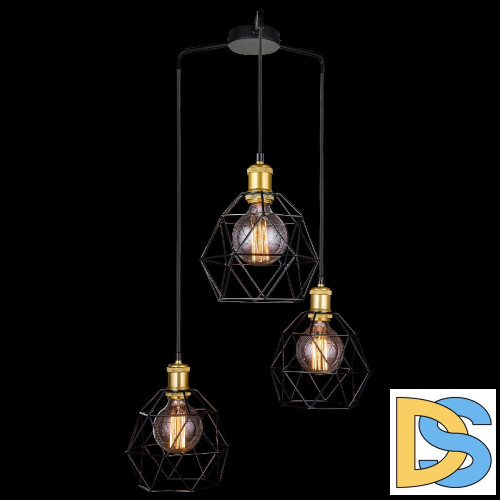 Подвесной светильник 33 Идеи PND16S.03.04.003BL.GO-IKS.BL