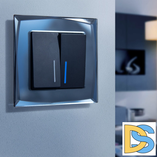 Рамка на 1 пост Werkel Diamant (черный) W0011208