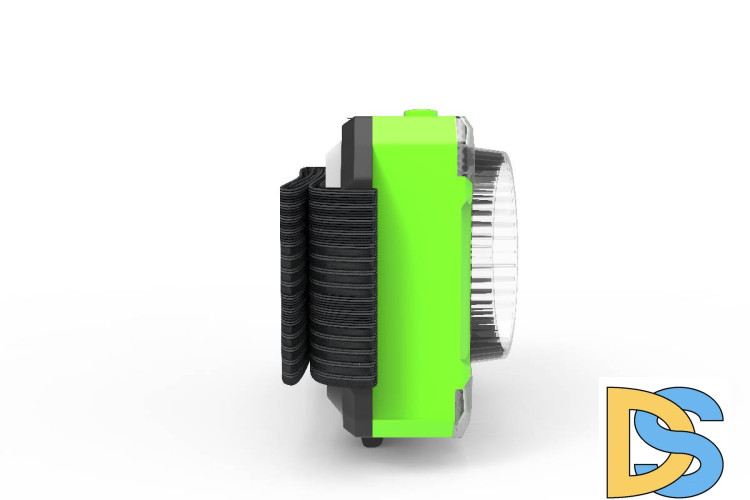 Налобный светодиодный фонарь Gauss от батареек 65х45 150 лм GF305