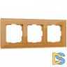 Рамка на 3 поста (бронзовый) WL01-Frame-03