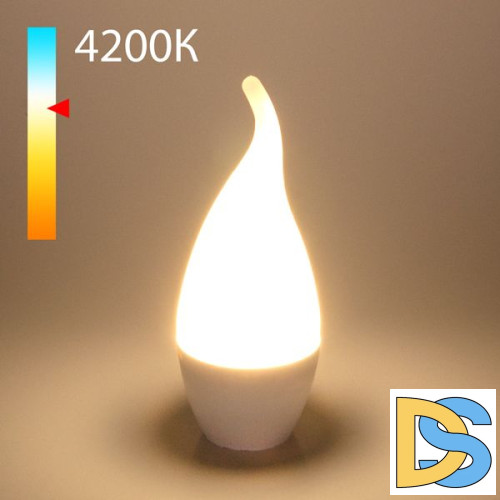 Лампа светодиодная Elektrostandard E14 8W 4200K матовая 4690389152283