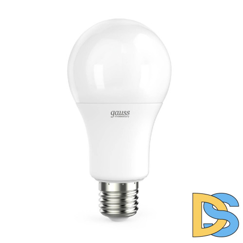 Лампа светодиодная Gauss E27 15W 6500K матовая 23235