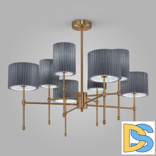 Люстра на штанге Eurosvet Notturno 60162/8 латунь a065666