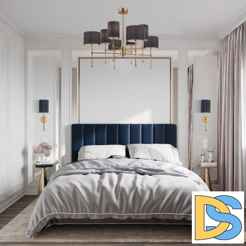 Люстра на штанге Eurosvet Notturno 60162/8 латунь a065666