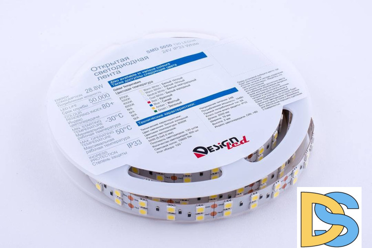 Светодиодная лента DesignLed DSG5120-24-W-33 000522