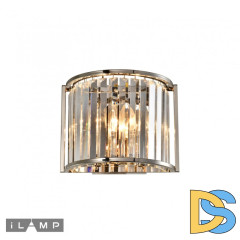 Настенный светильник iLamp Qeens W2553-2 Nickel