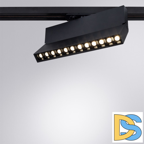 Трековый светильник Arte Lamp Flash A4573PL-1BK