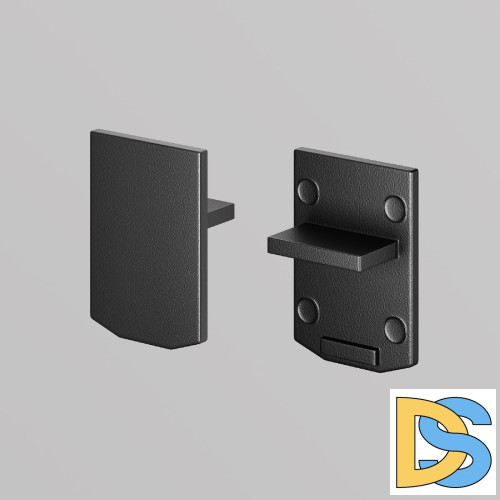 Заглушка для шинопровода (2 шт.) Maytoni Levity TRA184EC-1B