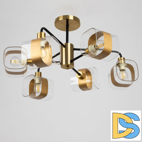 Люстра на штанге Citilux Бертон CL140161