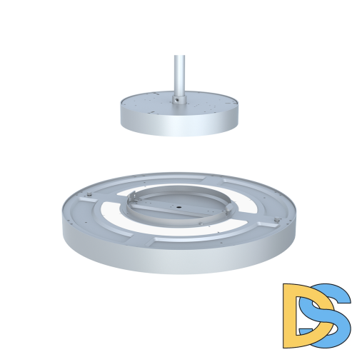 Потолочный светильник Lumker DL-NEFRIT900-80-SL-NW-DALI 006294