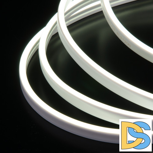 Гибкий неон Elektrostandard 24V 10W 120Led 2835 IP65 холодный белый 5м 4690389176128