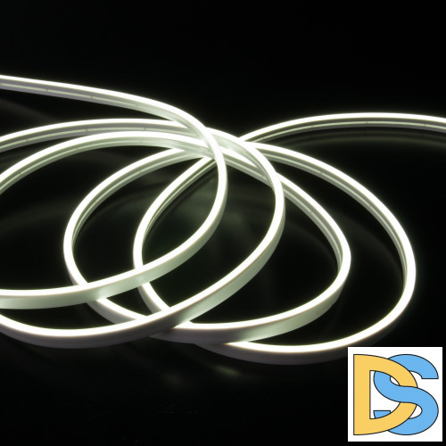 Гибкий неон Elektrostandard 24V 10W 120Led 2835 IP65 холодный белый 5м 4690389176128
