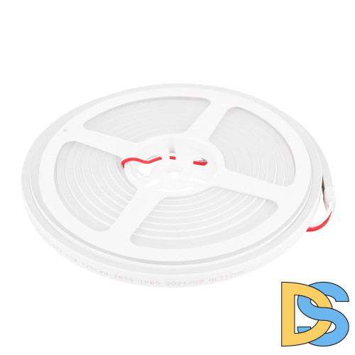 Гибкий неон Elektrostandard 24V 10W 120Led 2835 IP65 холодный белый 5м 4690389176128