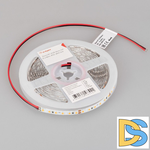 Светодиодная лента Arlight RT-A120-8mm 24V Magenta (9.6 W/m, IP20, 2835, 5m) 043381