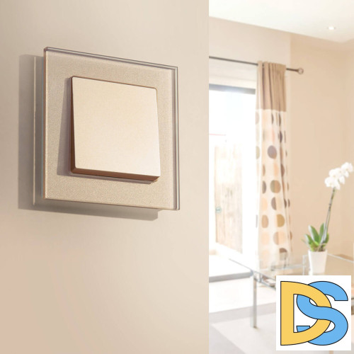 Выключатель Werkel одноклавишный шампань W1110011 4690389157073