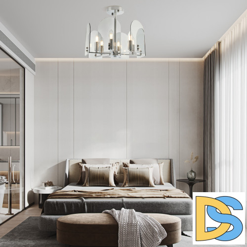 Люстра на штанге Arte Milano Sorrento 377309/6/390 CR