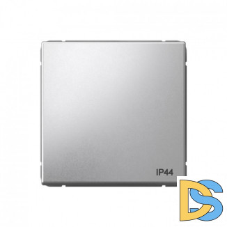 1-клавишный переключатель, IP44, сх. 6, 10АХ, Schneider Electric Art Gallery, цвет Алюминий, GAL440361