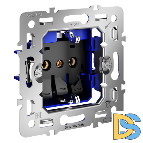 Механизм розетки с заземлением 16А, S70