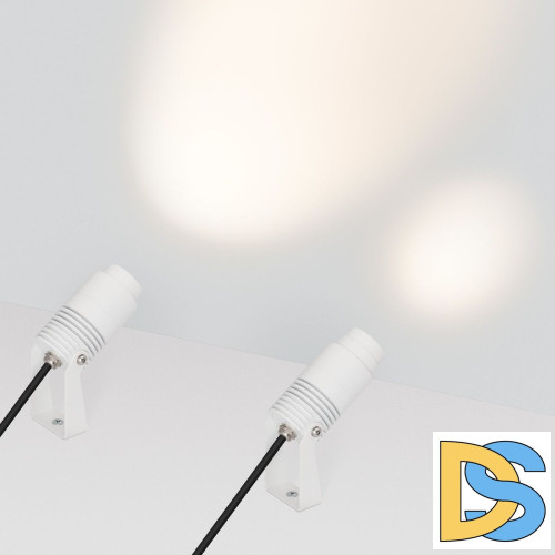 Прожектор Arlight ALT-RAY-ZOOM-R52-8W Warm3000 (WH, 10-40 deg, 230V) 042676