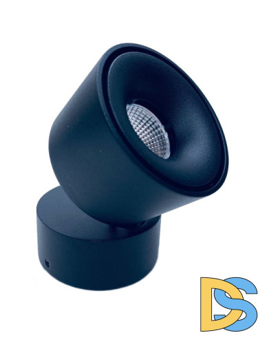 Накладной спот Elvan NLS-6615-8W-WW-BLK