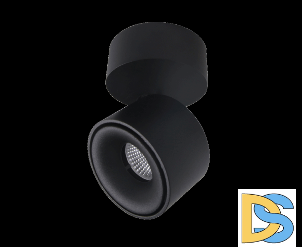 Накладной спот Elvan NLS-6615-8W-WW-BLK