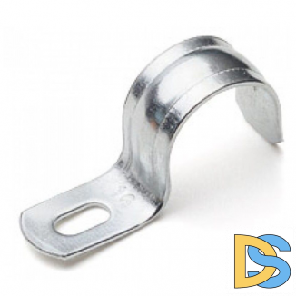 Скоба металлическая однолапковая 16-17 мм