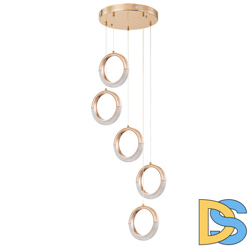 Каскадная люстра Arte Lamp Montana A7777SP-5GO