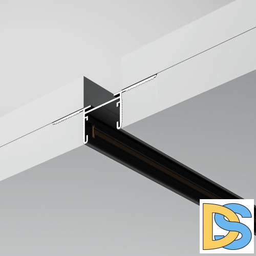 Шинопровод встраиваемый Maytoni Busbar trunkings Basity TRX172-123B