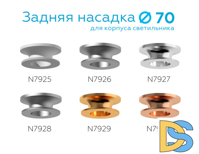 Насадка задняя накладная Ambrella Light DIY Spot N7926