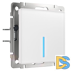 Сенсорный выключатель одноклавишный с функцией Wi-Fi Werkel белый W4510601 4690389171161 a048321