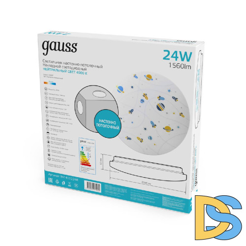 Потолочный светильник Gauss 941411224R