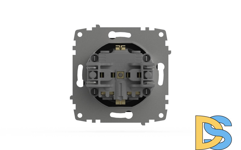 Розетка с заземлением и защитой от детей ELBI Zena Vega 609-014800-243