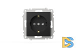 Розетка с заземлением и защитой от детей ELBI Zena Vega 609-014800-243