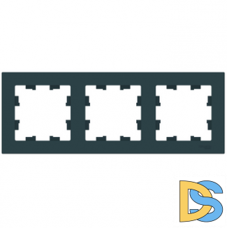 Рамка 3-ая (тройная), Изумруд, серия Atlas Design, Schneider Electric